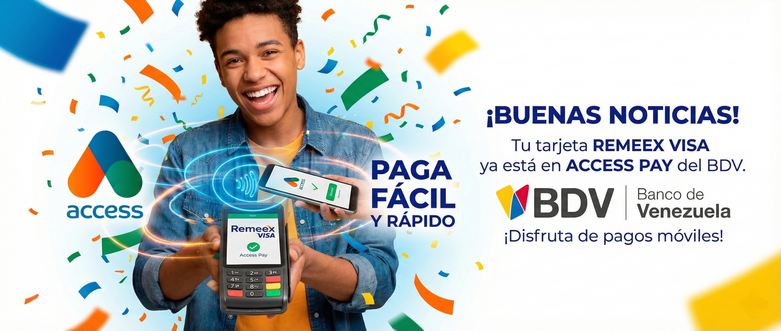 Promoción Remeex VISA AccessPay - Envía dinero sin comisiones